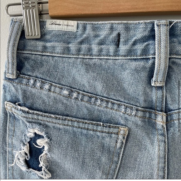 Lovers + Friends Jack High-Rise Denim Cutoff Short - Picture 8 of 12
